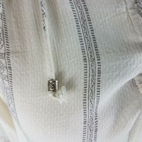 Gentle Fawn Top Peasant Boho Chic Long Sleeve Rayon Bohemian Gauze Size XS - Picture 4 of 9